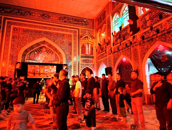 برگزاری مراسم عزاداری ابا عبدالله الحسین (ع) در تکیه ابوالفضلی 