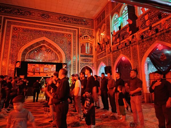 برگزاری مراسم عزاداری ابا عبدالله الحسین (ع) در تکیه ابوالفضلی 