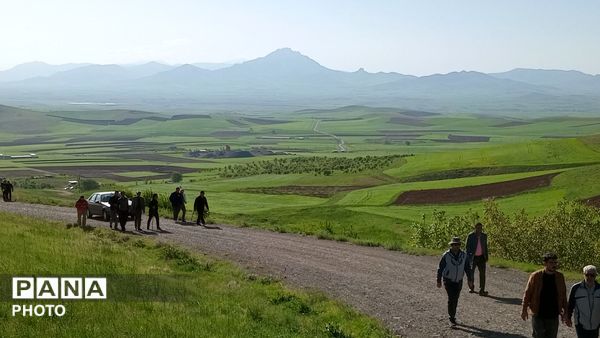 همایش پیاده‌روی ادارات در شهرستان دهگلان