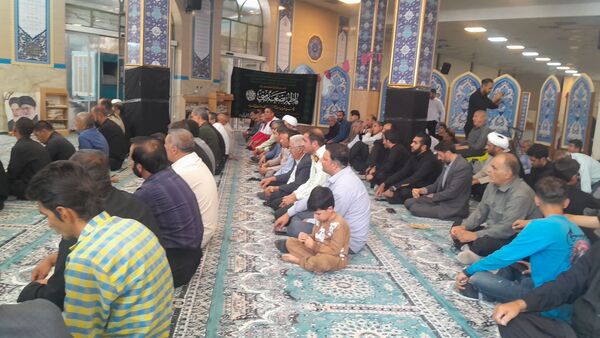 نماز جمعه در خانمیرزا 