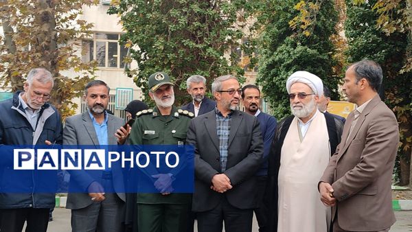 رزمایش گردان‌های بسیج فرهنگیان سپاه امام رضا (ع) در اداره‌کل آموزش و پرورش خراسان رضوی