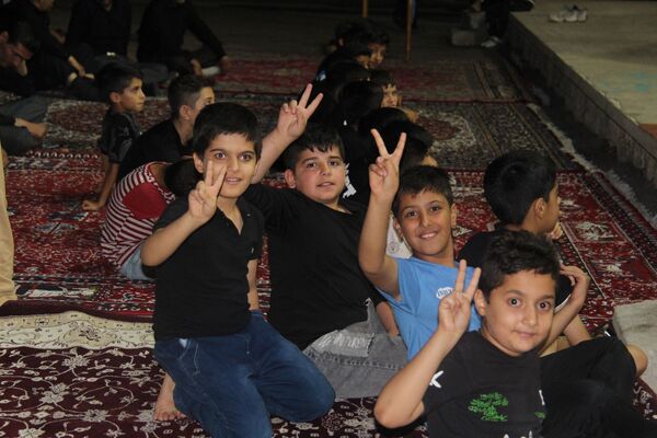 مراسم عزاداری شب هفتم محرم در مسجد امام هادی(ع) شهرکرد