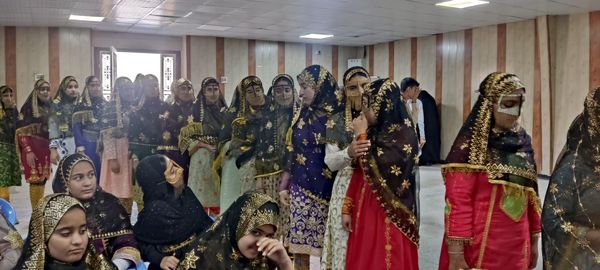 رقابت گروه‌های سرود منطقه‌ای در کانون شهید رضاپور فین