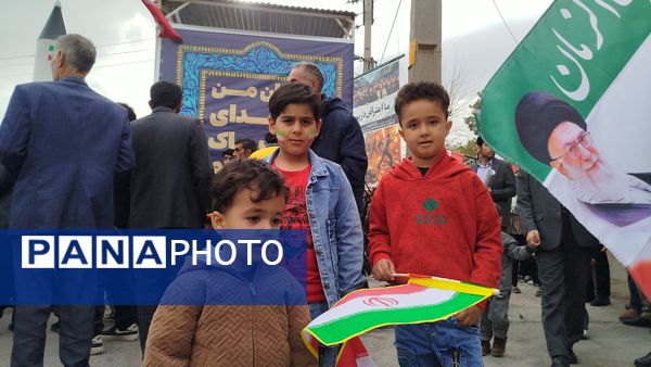 حماسه‌ای دیگر از حضور مردم شهرستان پلدختر 