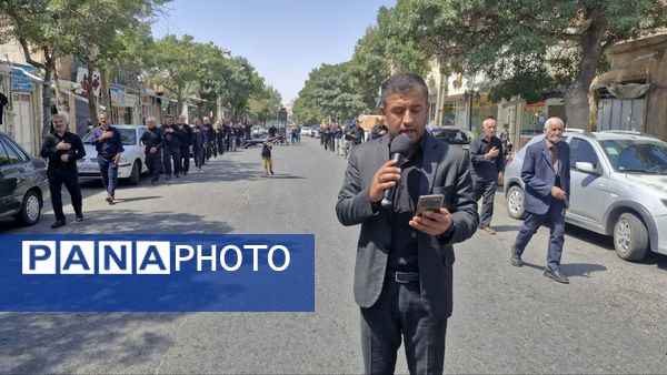 مراسم سوگواری و عزاداری خیابانی ۲۸ صفر در اهر 