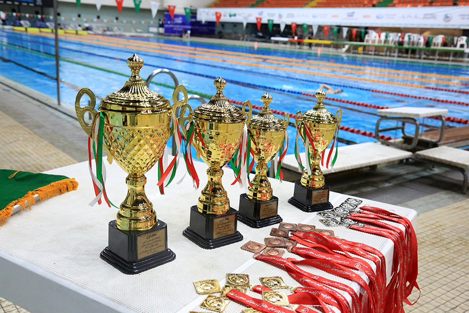 نایب قهرمانی تیم شنا جانبازان و توان یابان تهران