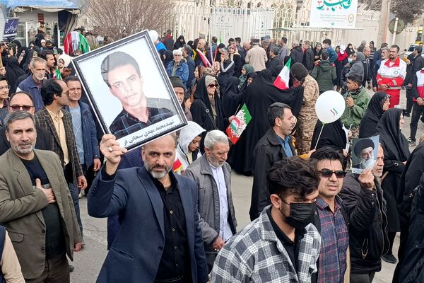  راهپیمایی تاریخی و باشکوه 22 بهمن با حضور مردم ولایتمدار شهرستان نیشابور