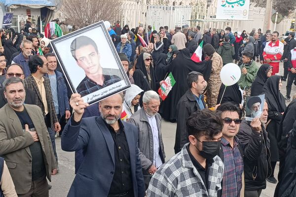  راهپیمایی تاریخی و باشکوه 22 بهمن با حضور مردم ولایتمدار شهرستان نیشابور
