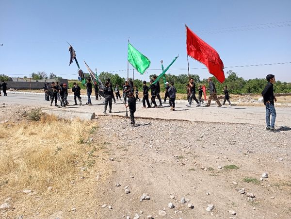 سوگواری سالار شهیدان امام حسین (ع) در روستای گزکوه 