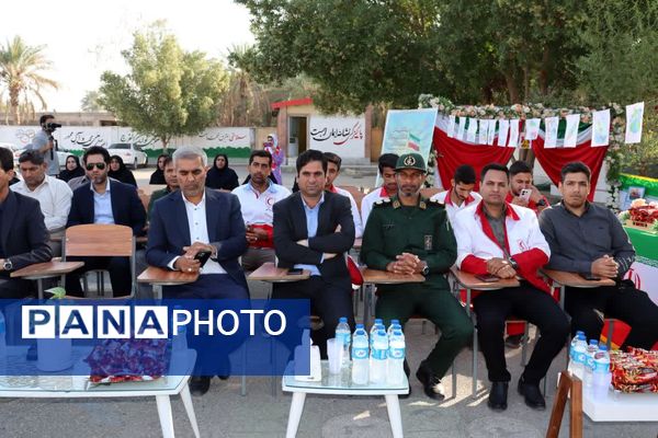 زنگ پدافند غیرعامل در مدارس قلعه‌گنج نواخته شد