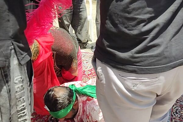 مراسم شبیه خوانی روز عاشورا در شهرستان طالقان