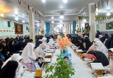 طنین نور قرآن در ماه میهمانی خدا در چلیچه