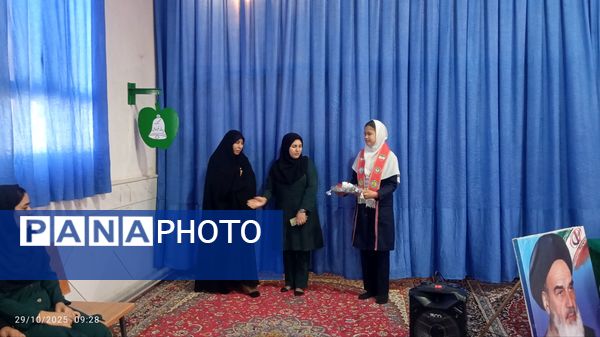 آیین نواختن زنگ پدافند غیرعامل در زاوه