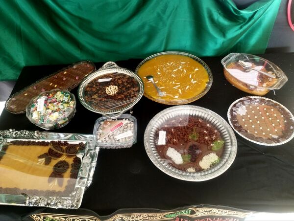 مراسم شهادت حضرت زهرا (س) در دبیرستان رفعت