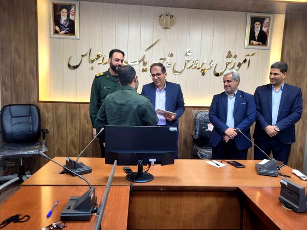 تودیع و معارفه مسئول بسیج دانش‌‌آموزی برادران ناحیه یک بندرعباس