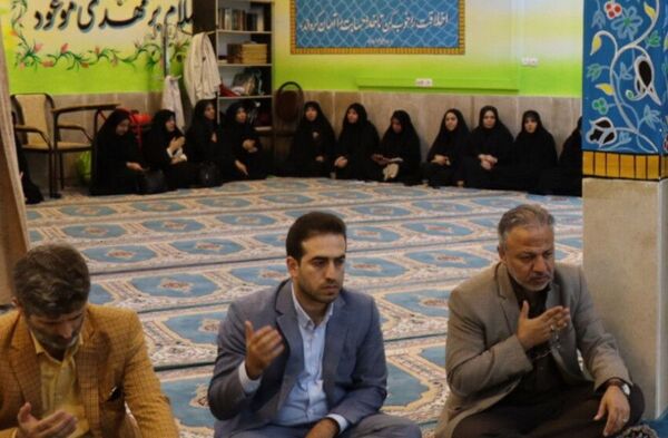 مراسم سالگرد شهادت آیت‌الله رئیسی در اداره‌کل آموزش‌وپرورش استان البرز 