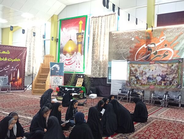 آیین سوگواری دهه فاطمیه در خلیل آباد