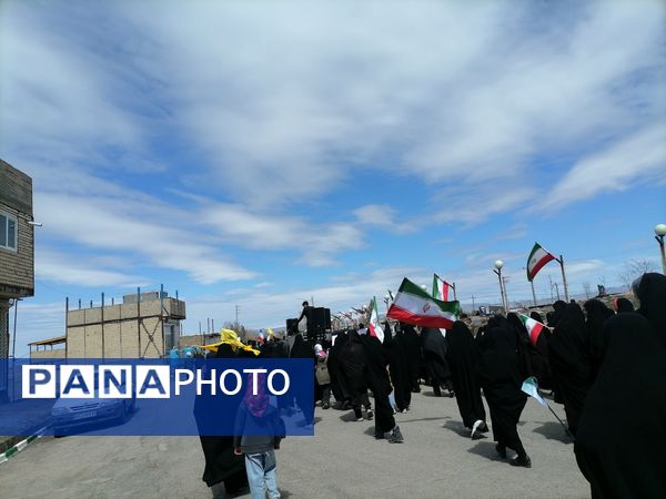 جلگه رخ به حمایت از قدس شریف ایستاد 