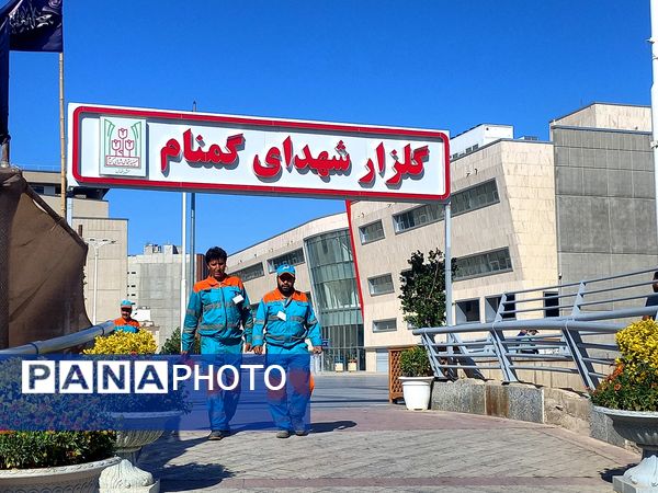 آیین اذن خدمت کاروان ۶۰۰ نفر پاکبان شهرداری مشهد