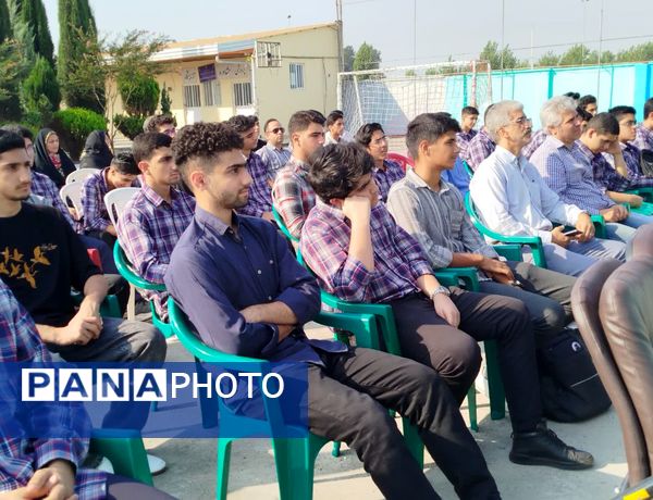 مانور بازگشایی مدارس در ساری ناحیه یک