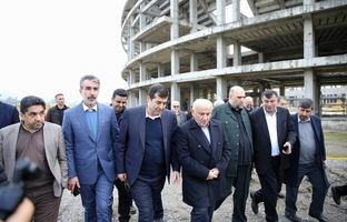 بازدید وزیر ورزش و جوانان از فضاهای ورزشی آمل