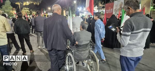 دویست و سی و دومین موج از اجتماعات شبانه در کاشمر 
