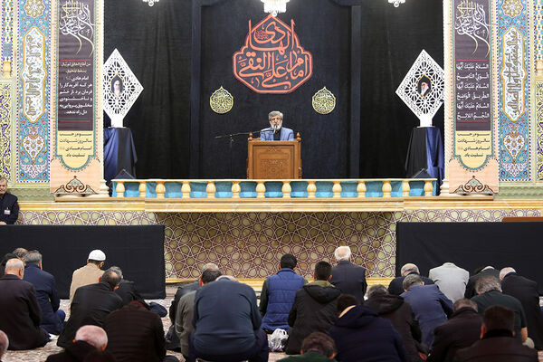 مراسم عزاداری سالروز شهادت امام هادی(ع) در حرم حضرت معصومه(س)
