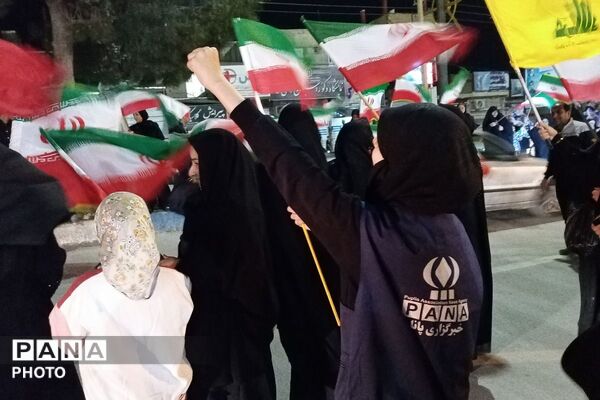 تجمعات شبانه مردم انقلابی رباط‌کریم