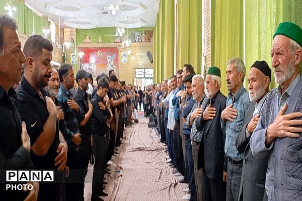 مراسم عزاداری امام رضا علیه السلام در حسینیه شهر بار نیشابور