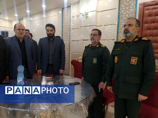 آیین تجلیل از خبرنگاران در سپاه قم