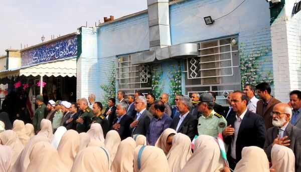 نواخته شدن زنگ مهر در مدارس شهرستان خلیل‌آباد 