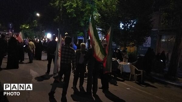 هشتاد و پنجمین شب از شب های مقاومت نیشابور در قاب پانا 