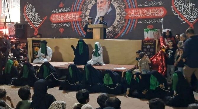 شهادت کودک معصوم در صحرای کربلا