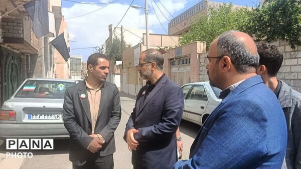 دیدار مسئولان آموزش و پرورش ناحیه یک قم با تنها بازمانده حمله هوایی به شهرک ولایت قم