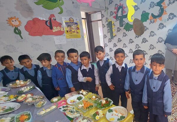 جشن روز جهانی تخم مرغ در کودکستان آفتاب