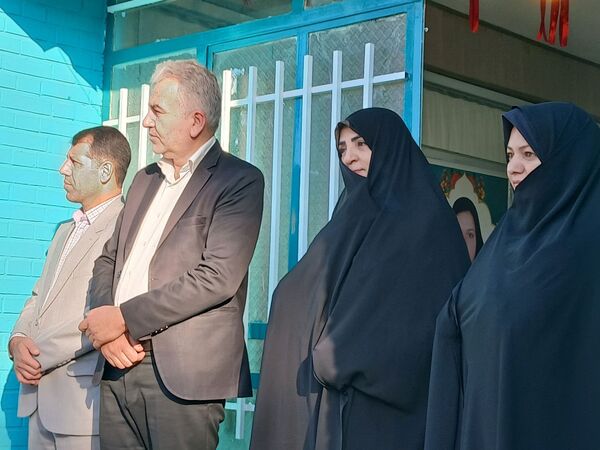 افتتاحیه همیاران معلم در دبیرستان فاطمیه