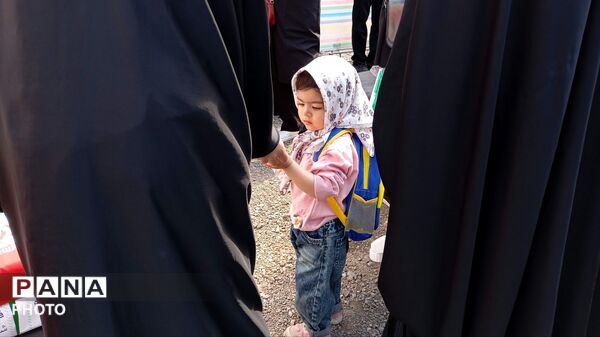 گرامیداشت شهدای مدرسه میناب در گرگان