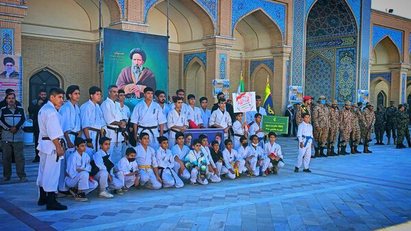 نمایش اقتدار بسیج با حضور مسئولین کشوری