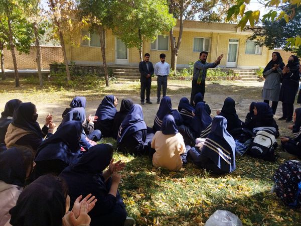 حضور دانش‌آموزان ناحیه یک شهرکرد و لاران در اردوی «طرح تمشک» 