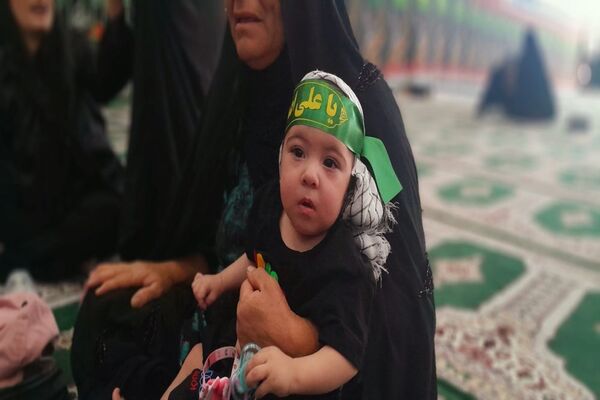 مراسم شیرخوارگان حسینی در شهرستان لنده