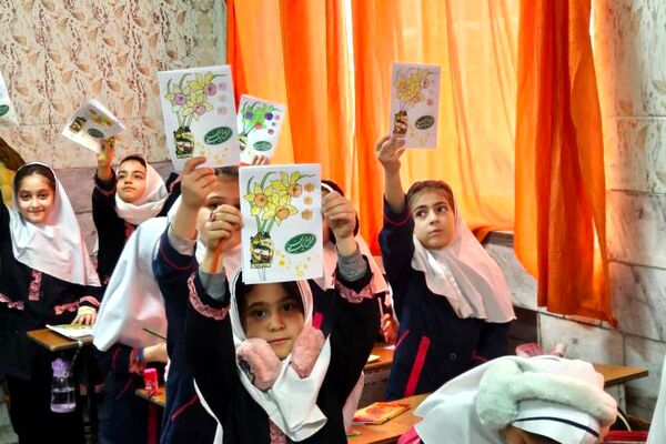 جشن میلاد امام زمان (عج) در دبستان هدی