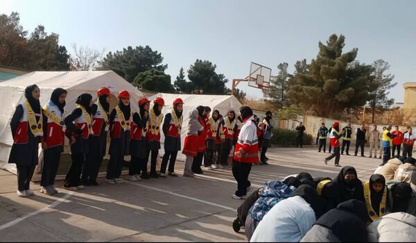  مانور زلزله در شهرستان تربت جام
