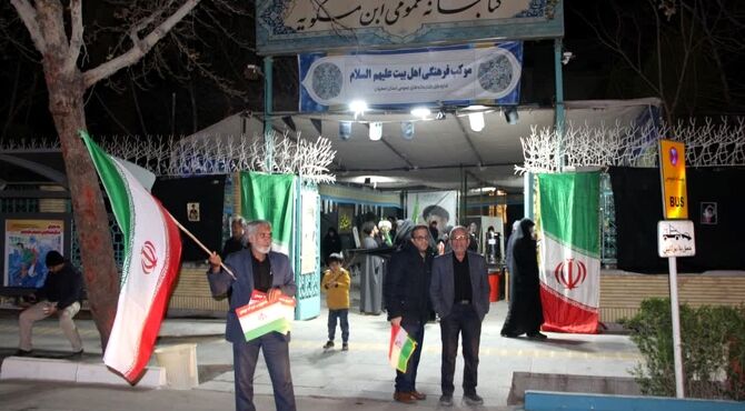 برپایی موکب فرهنگی اهل بیت (ع) در اداره کل کتابخانه‌های استان اصفهان