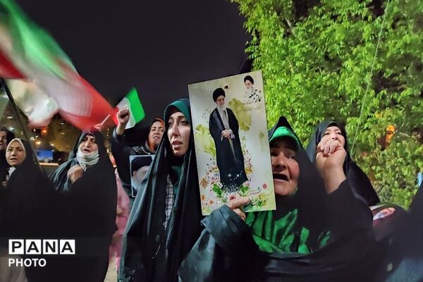 هم صدایی مردم شهر بار در حمایت از آرمان ها 