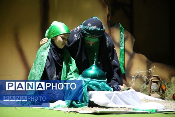 مراسم بنات الحسین در شهرستان تنگستان 