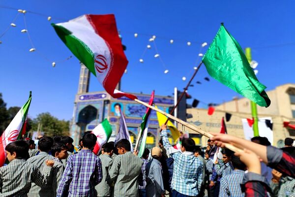 فریاد مرگ بر اسرائیل برای بار دیگر در نجف آباد 