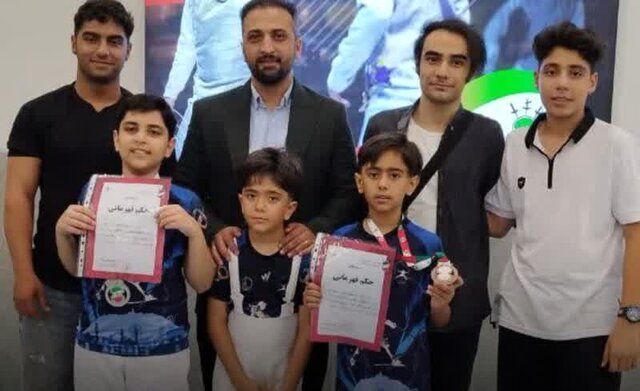 دو مدال ارزشمند نونهالان قم در مسابقات شمشیربازی قهرمانی کشور