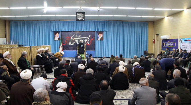 مراسم عزاداری شهادت امام هادی (ع) در دفتر نماینده ولی فقیه یزد