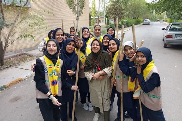 حضور دانش آموزان پیشتاز پردیس در پیش اردوی ملی ۱۴۰۴