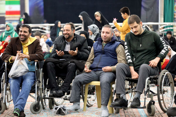اجتماع توان‌یابان مهدی‌یاور در مسجد مقدس جمکران